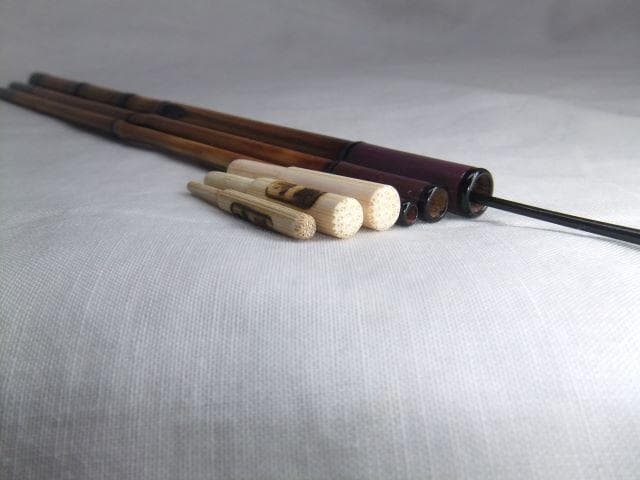 和竿　竹竿　タナゴ竿　古竹矢竹57－Ⅾ8