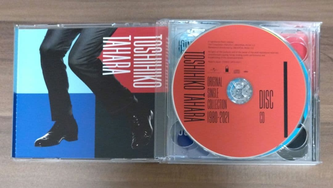 田原俊彦/オリジナル・シングル・コレクション1980-2021/5CD+DVD