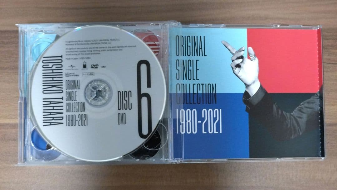 田原俊彦/オリジナル・シングル・コレクション1980-2021/5CD+DVD