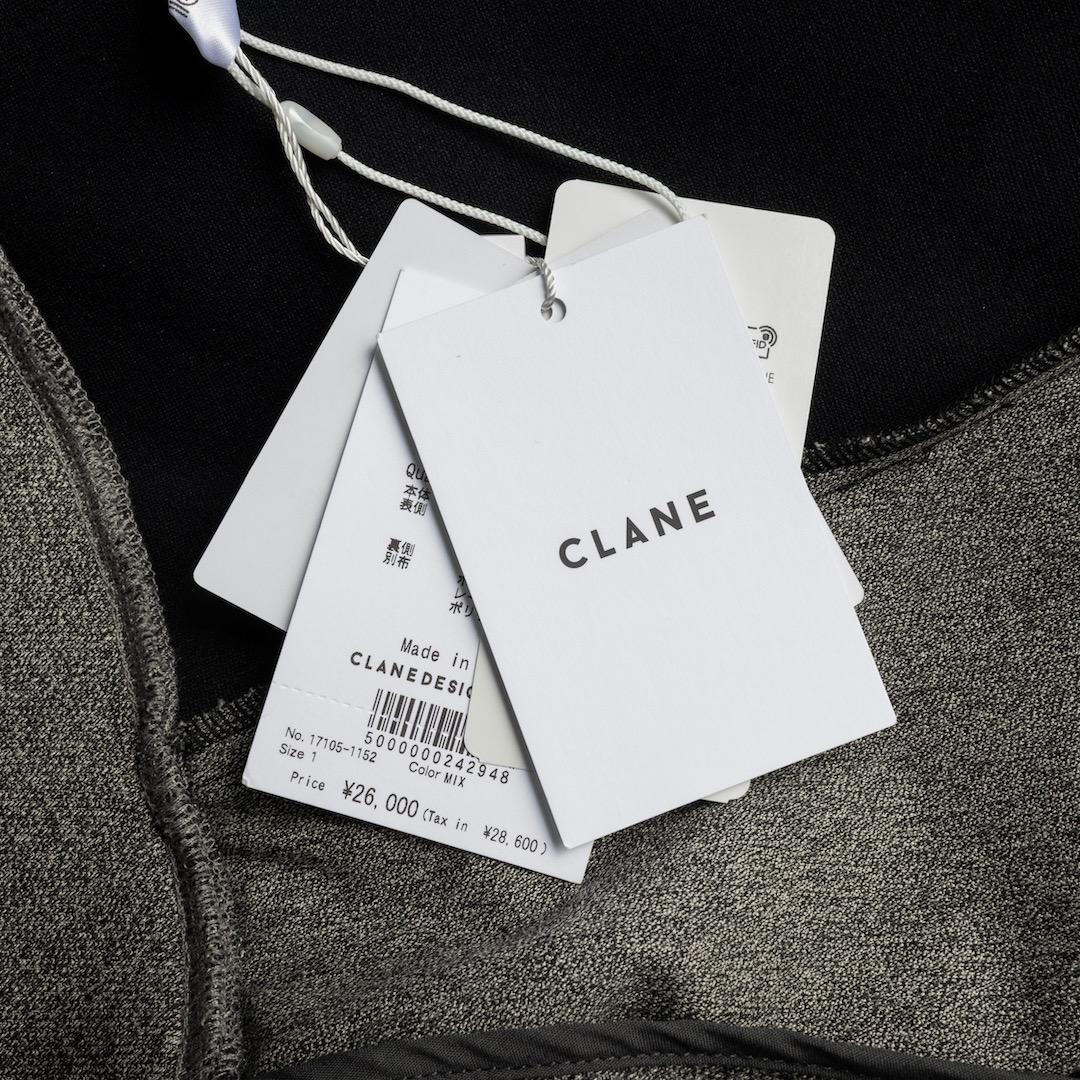 CLANE クラネ CONSTRUCTIVE BONDING HOODIE 1