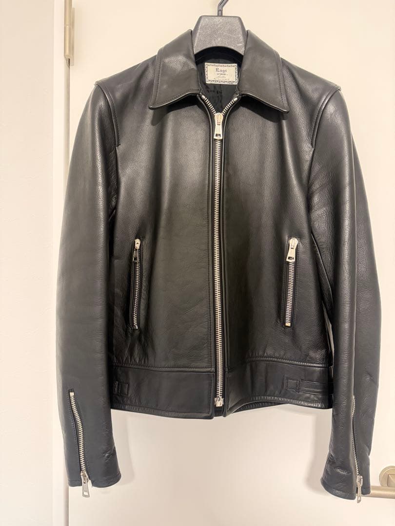 木村拓哉 美品Rags McGREGOR シングルライダースジャケット M