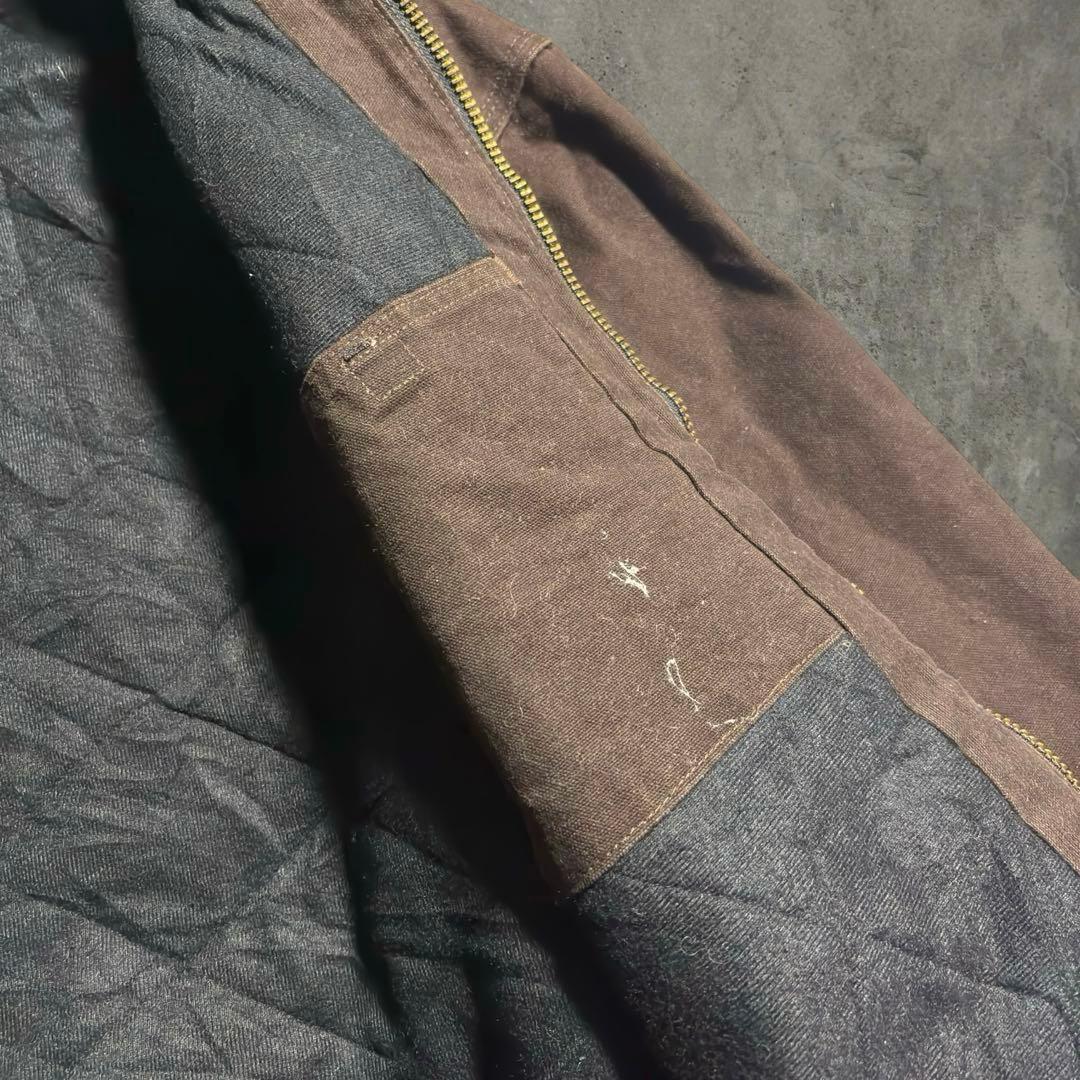 【希少】carhartt アクティブジャケット J130 DKB 雰囲気抜群
