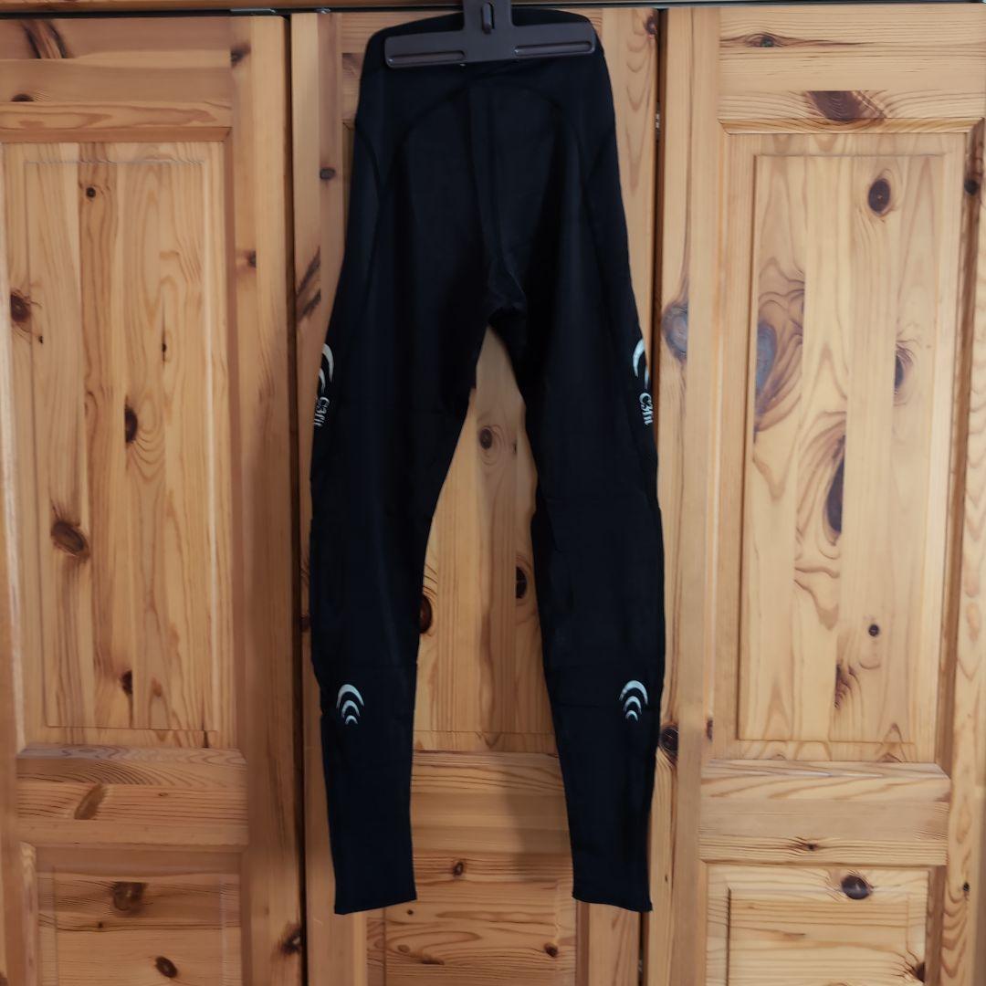 C3fit パフォーマンスロングタイツ L ブラック