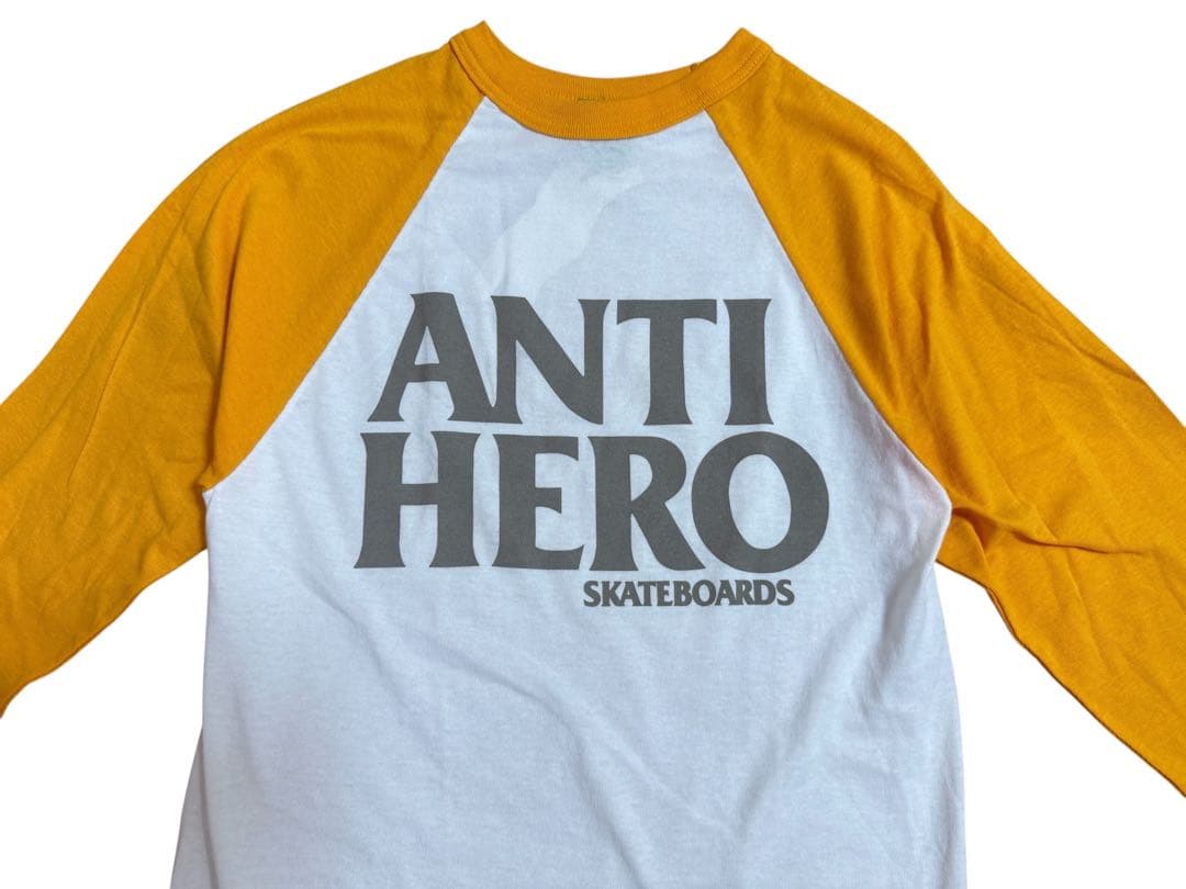 ま*ど様 ANTI HERO アンタイヒーロー　ベースボールシャツ　サイズS