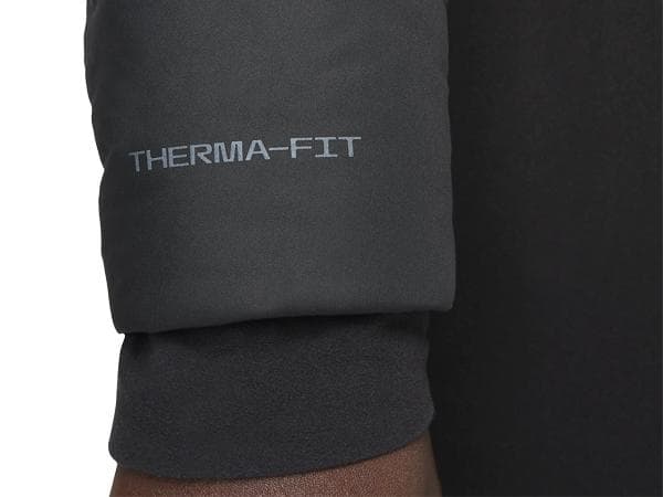 L 黒 ブラック ナイキ サーマ ゴルフ ジャケット ウィメンズ ウィンター