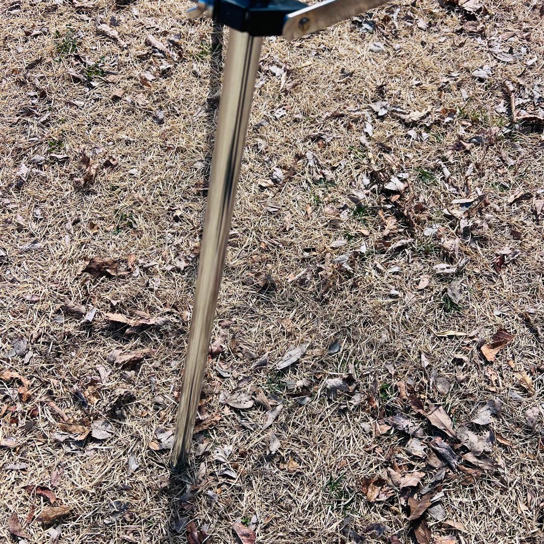 【廃盤】スノーピーク 三脚スタンドバッグ付 トライポッド