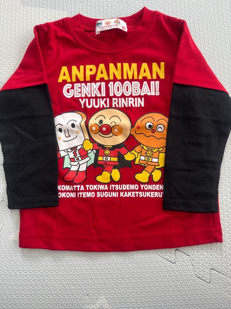 mikky　アンパンマン　長袖Tシャツ7枚＋アイボリートレーナー1枚