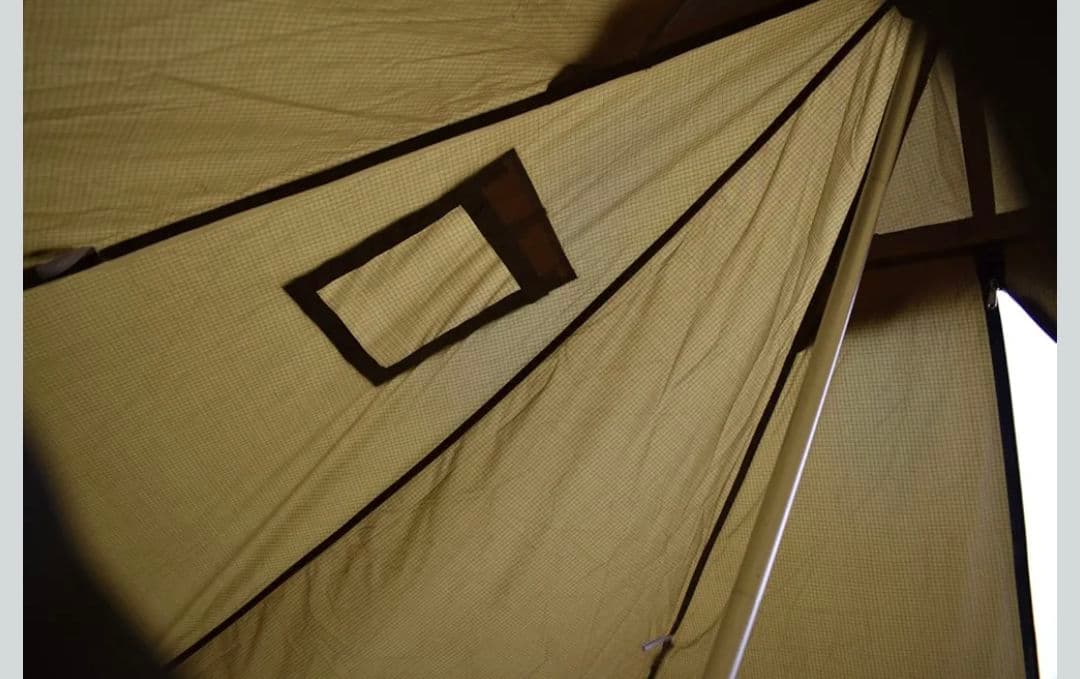 Unafreely ワンポールテントスノースカート難燃 煙突穴 更に謎テント