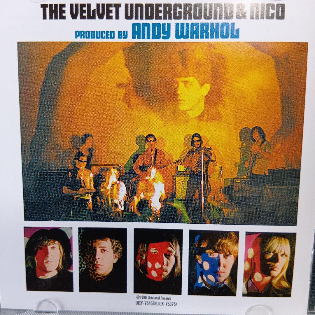 生産限定盤ヴェルヴェット・アンダーグラウンド&ニコ　キャンバス付きCD