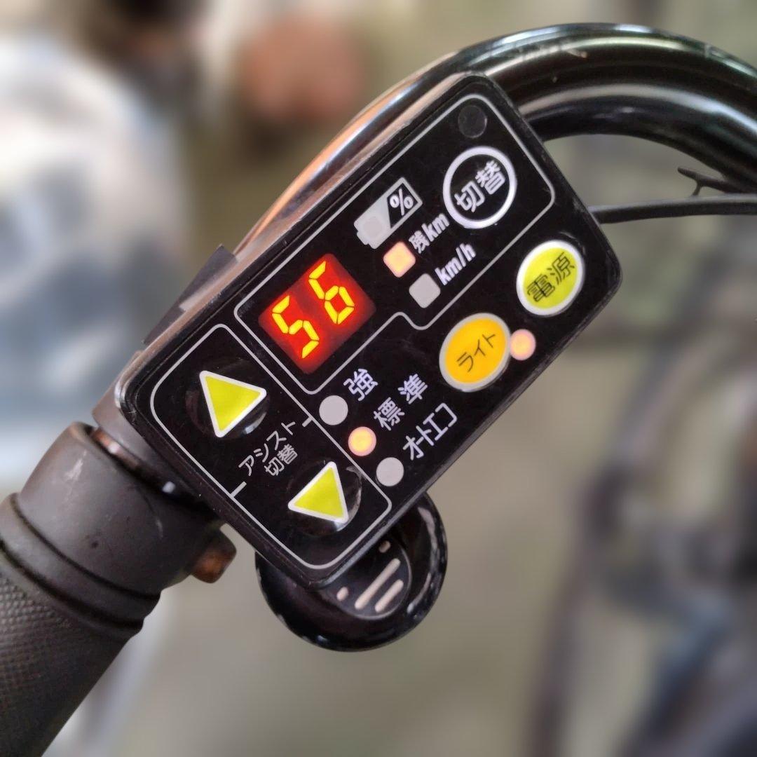 [814]送料無料 ブリヂストン HYDEE,2 電動自転車 大容量BT付き！