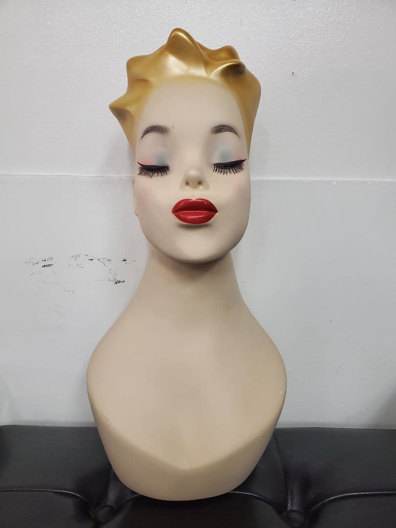 PAKUさま専用　レトロ　ヘッドトルソー　マネキン