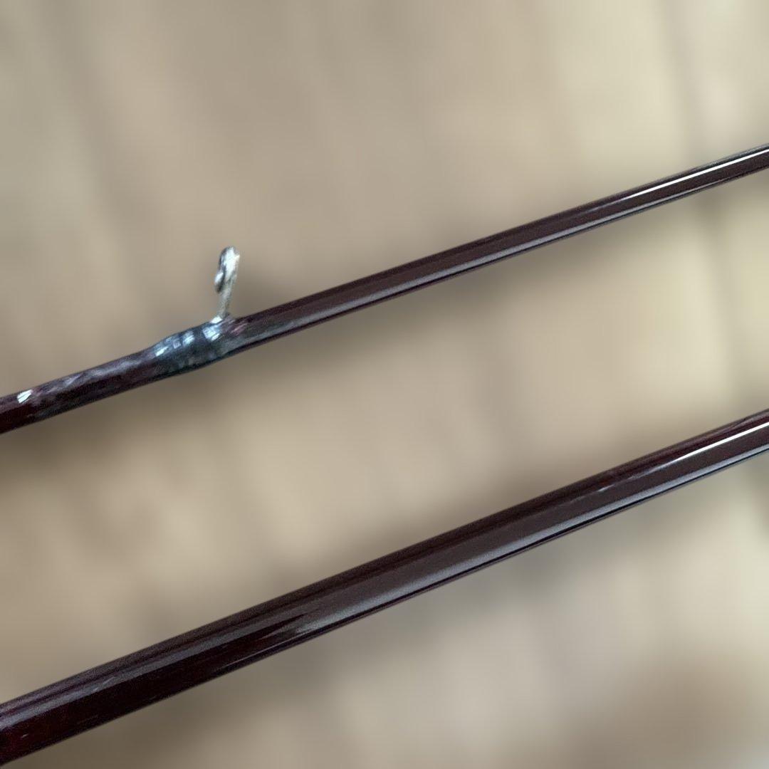 フライロッドをヘチ竿に改造3セクション