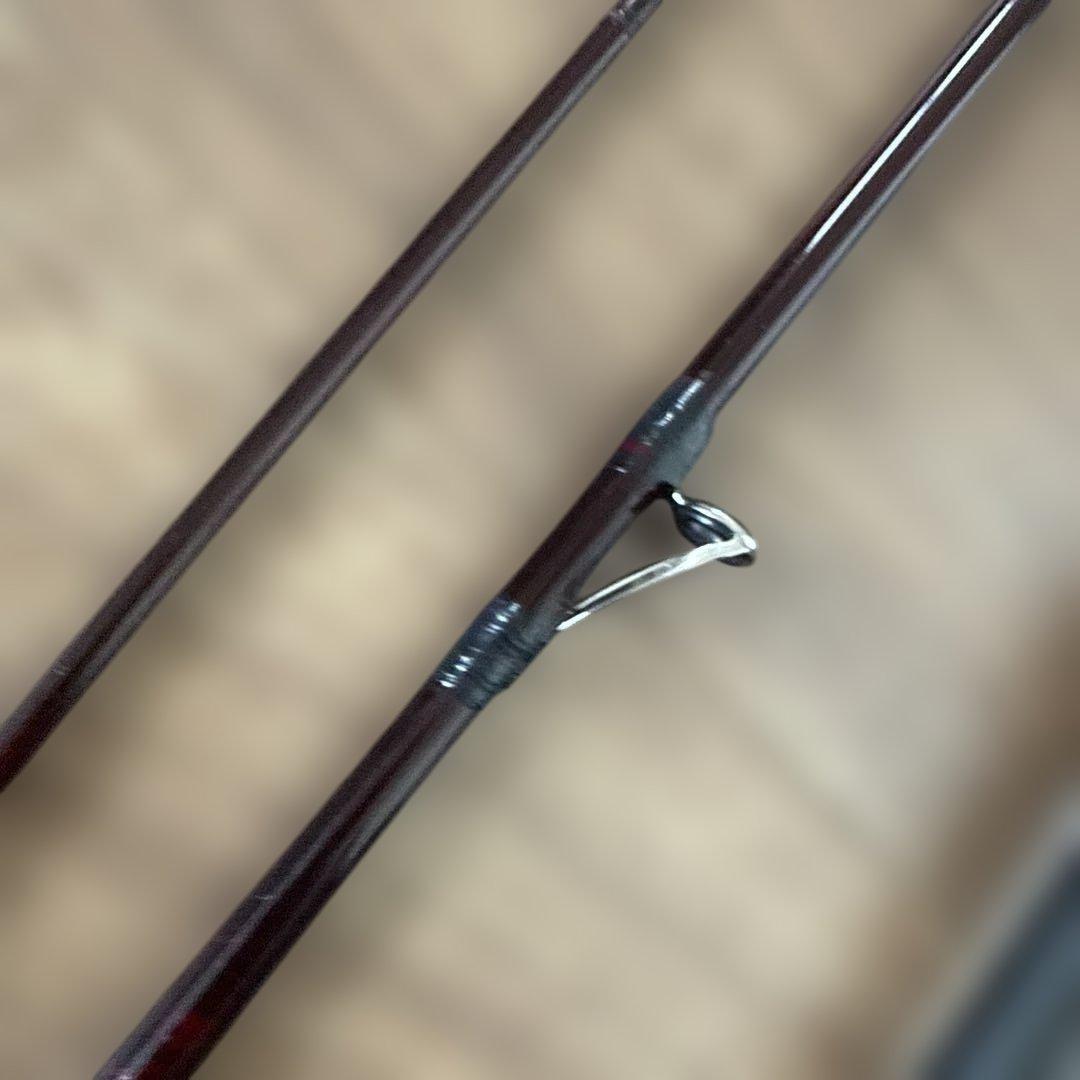 フライロッドをヘチ竿に改造3セクション