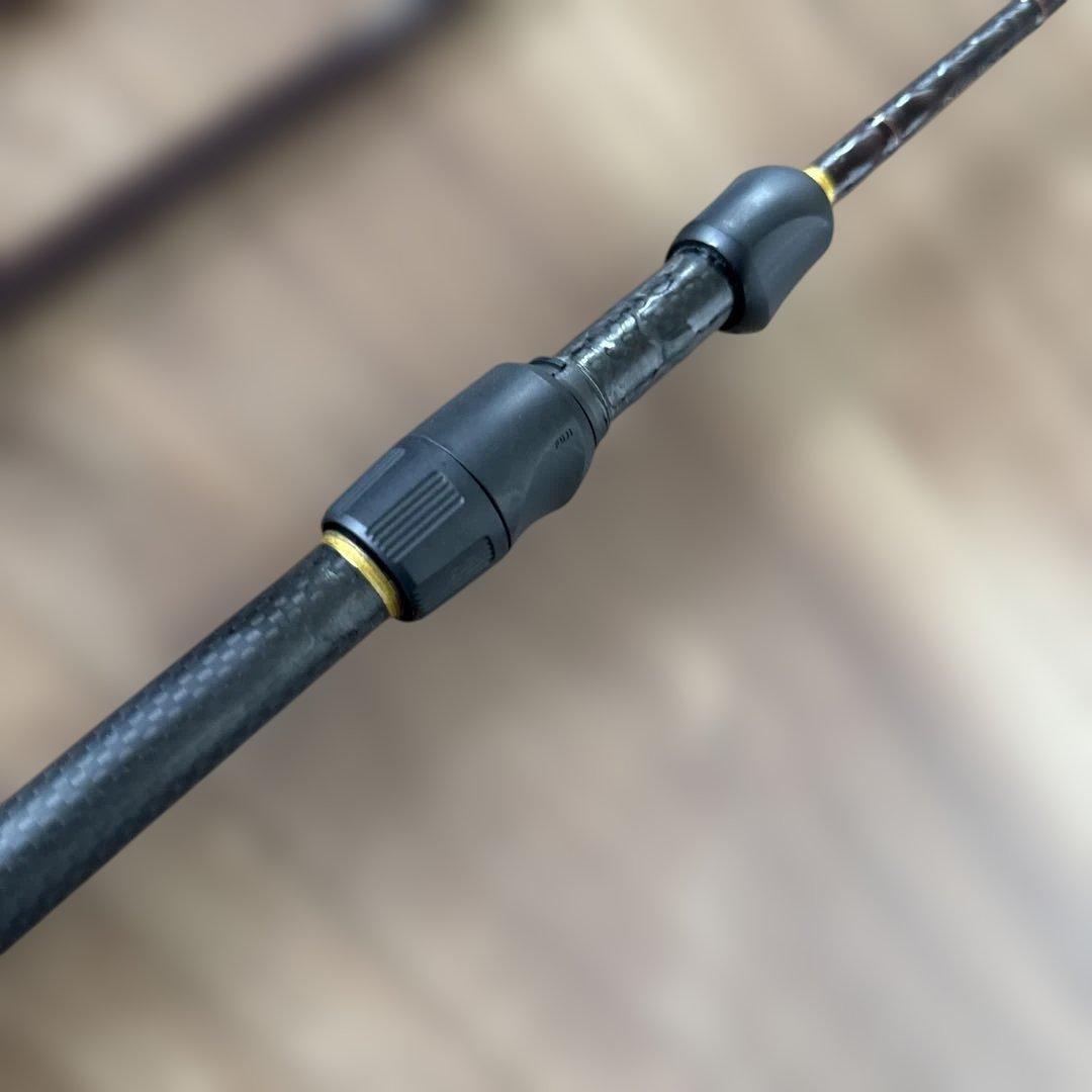 フライロッドをヘチ竿に改造3セクション