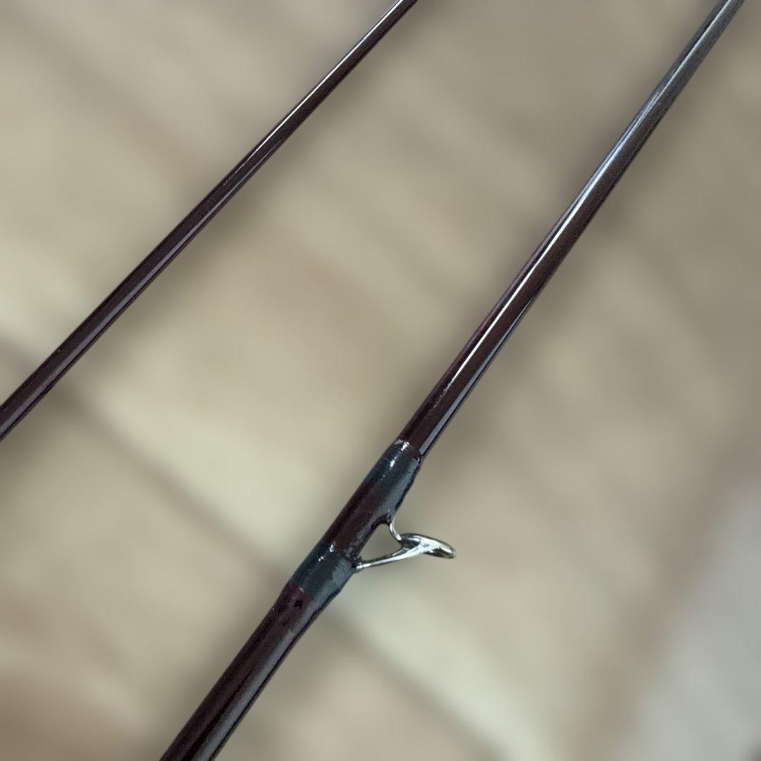 フライロッドをヘチ竿に改造3セクション