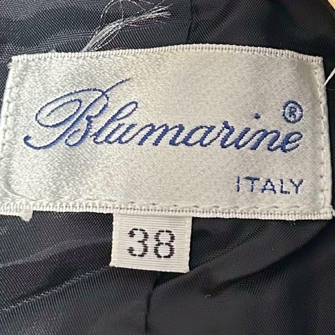 ［美品］blumarine ベロアジャケット ブラック 38 イタリア製