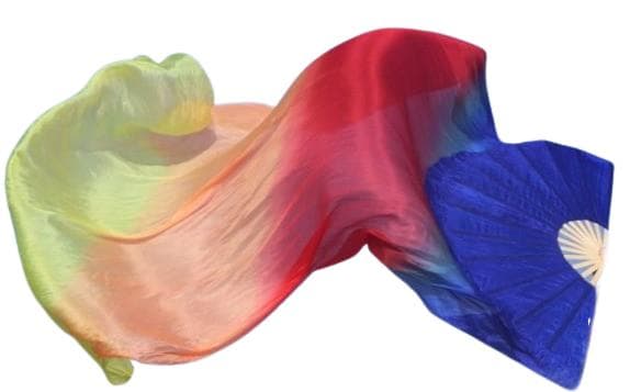 新品★ビッグファンベール★右手のみ★青赤橙黄