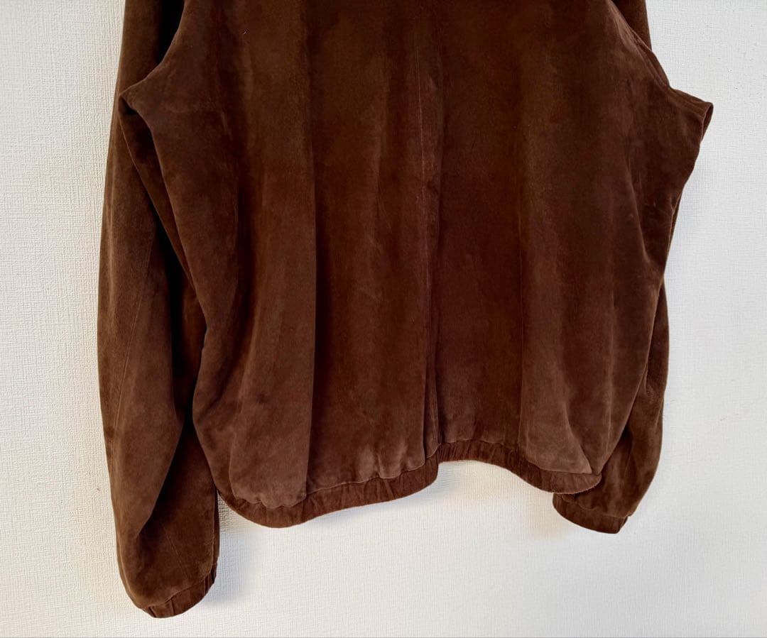スペシャル 90s ラルフローレン スエード レザー ジャケット XL ブラウン