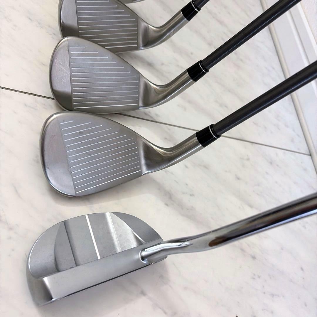 未使用に近い　PRGR SWEEP レディースゴルフクラブセット パターXXIO