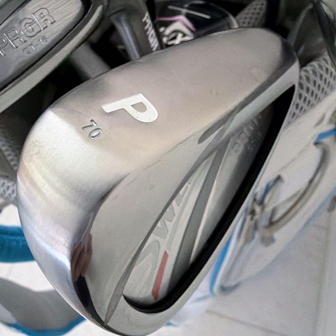 未使用に近い　PRGR SWEEP レディースゴルフクラブセット パターXXIO