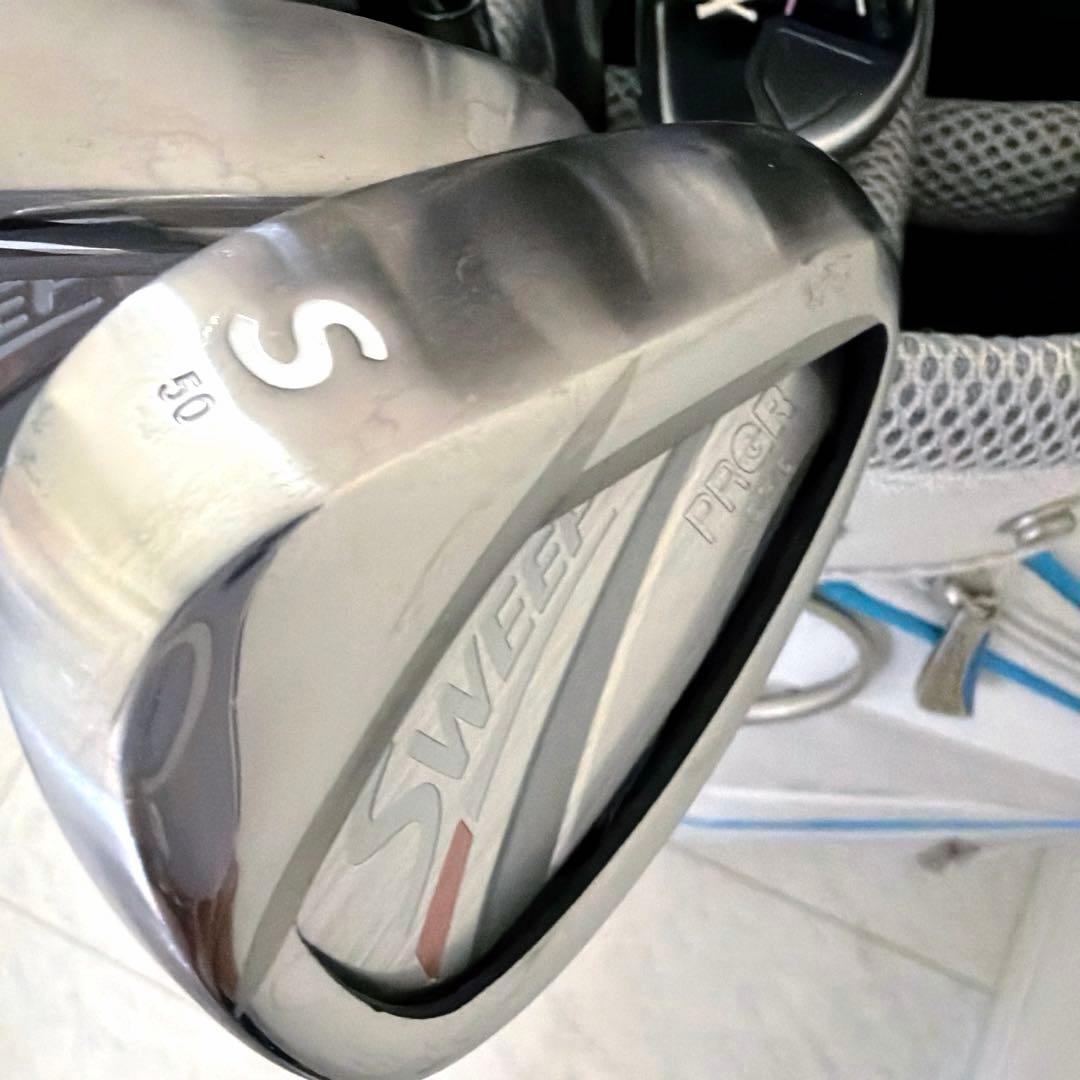 未使用に近い　PRGR SWEEP レディースゴルフクラブセット パターXXIO