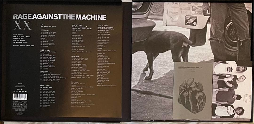 洋楽 Rage Against The Machine:XX(2CD+2DVD+LP)