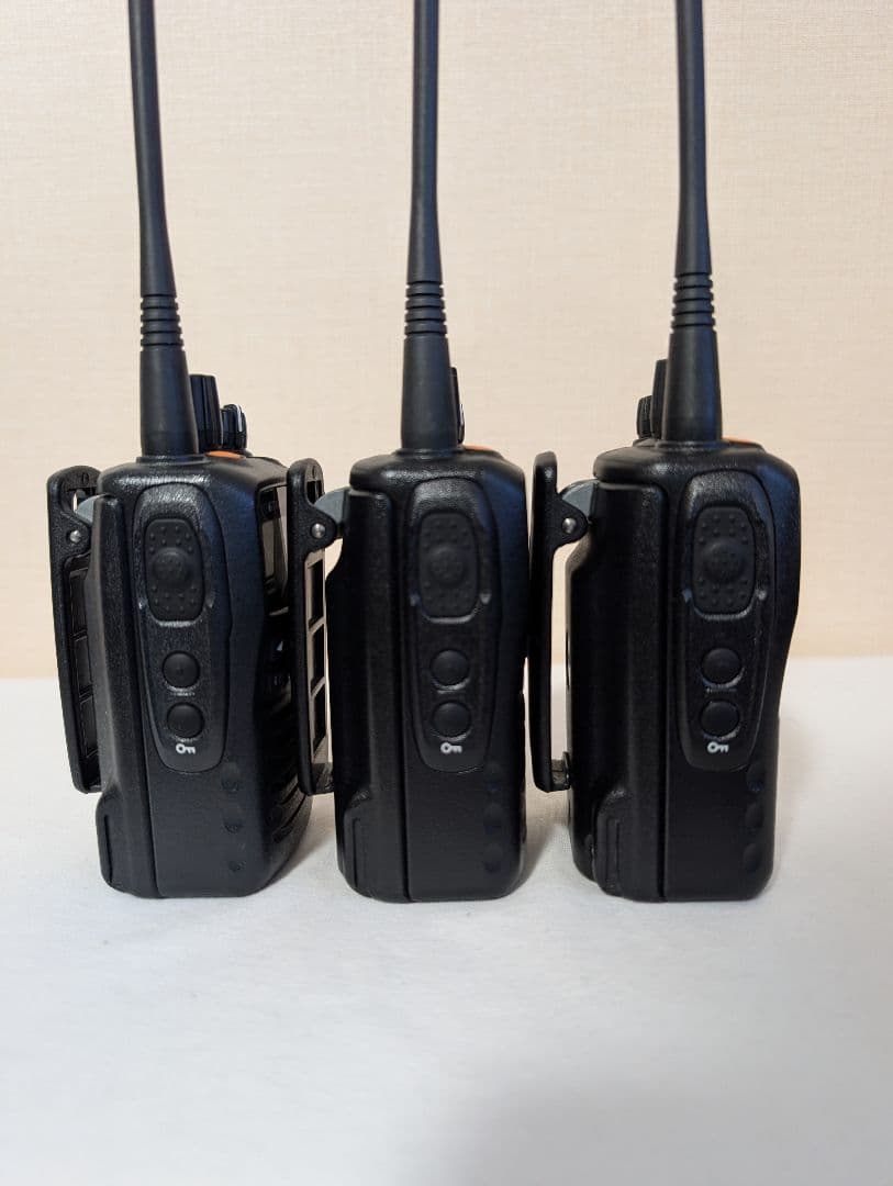 スタンダード デジタル簡易無線機 免許局 VXD450U 3台 イヤホンマイク付