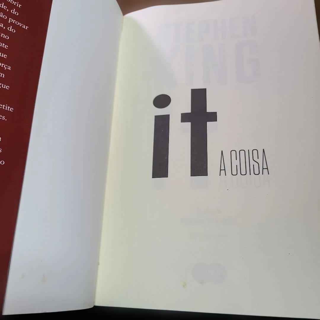 A Coisa IT スティーブン・キング　洋書