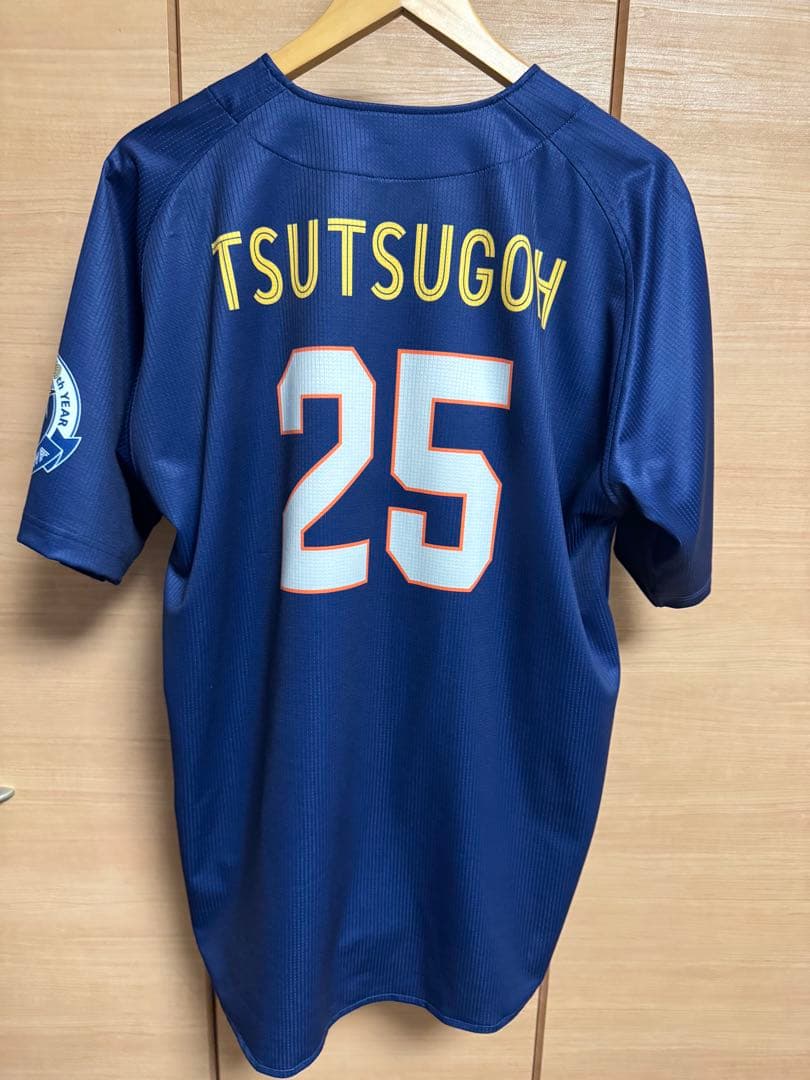 横浜DeNAベイスターズ　筒香ユニフォーム　かながわユニ　O LL