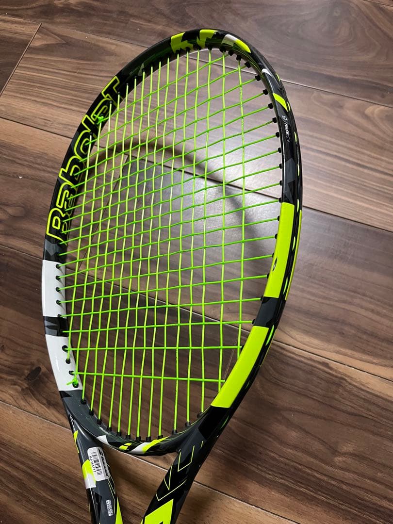 Babolat Pure Aero バボラ ピュアアエロ G2 ガット張りたて