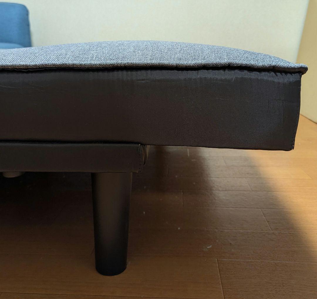 引き取り限定セール‼️グレー　ソファベッド　ほぼ未使用！美品！
