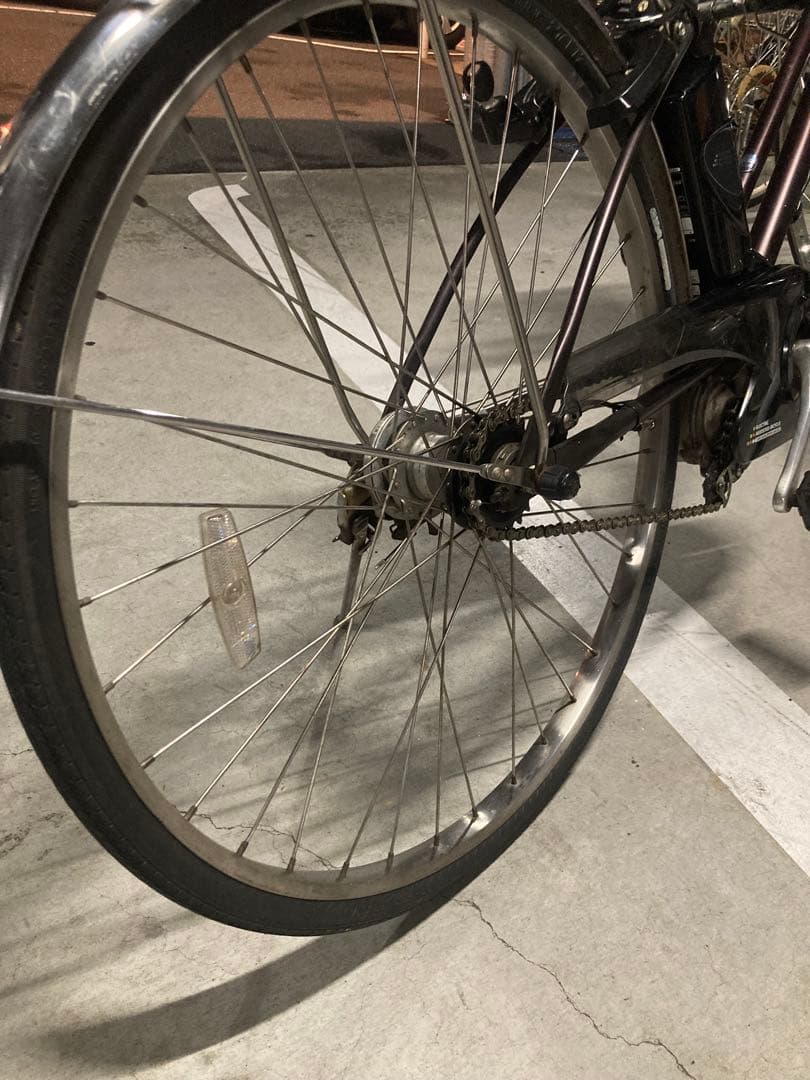 【カゴ・サドル新品】パナソニック 電動アシスト自転車 ビビDXシティ27㌅5段