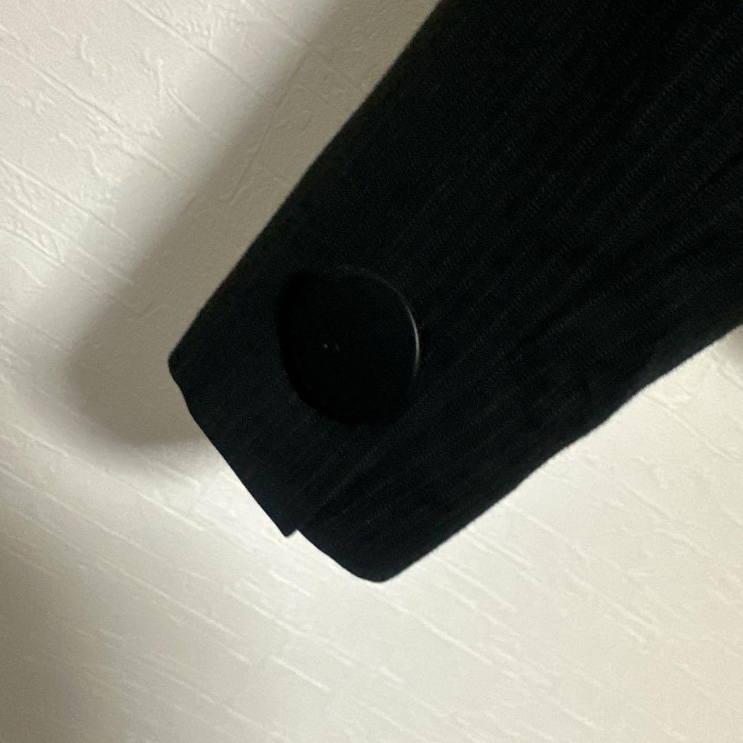 BPN ブラック ストライプ ショートジャケット