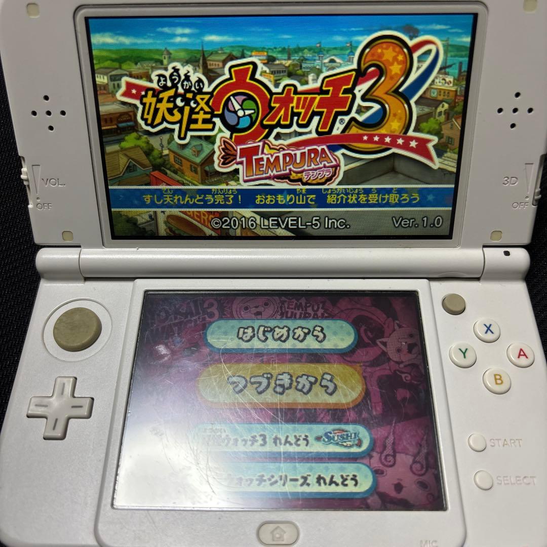 3DSソフト　妖怪ウォッチ3 スキヤキ　スシ　テンプラ