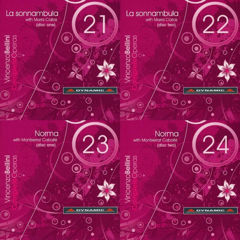 ベルリーニ 歌劇全集 CD24枚組＋CD-ROM