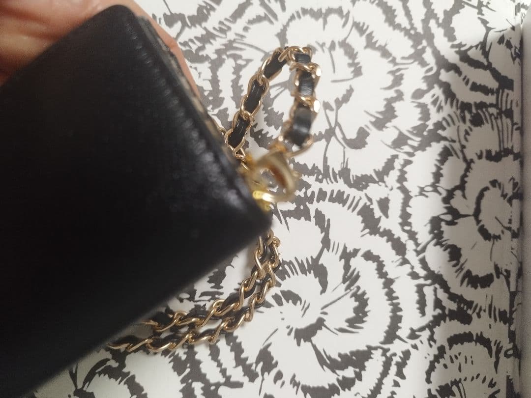 シャネル　ココボタン　キーケース