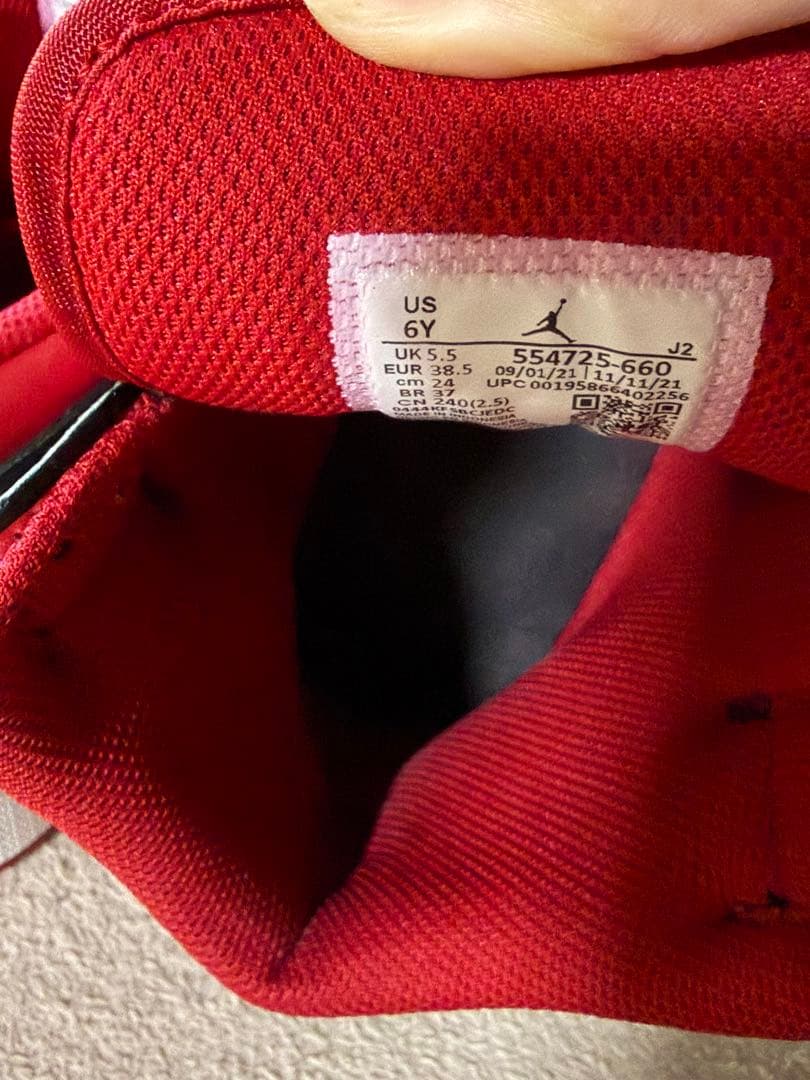 Nike Air Jordan 1 Mid レッド/ブラック