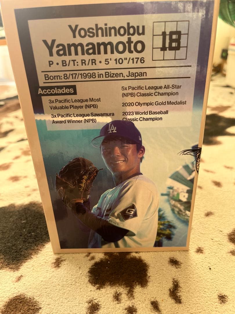 ドジャース山本由伸　ボブルヘッド