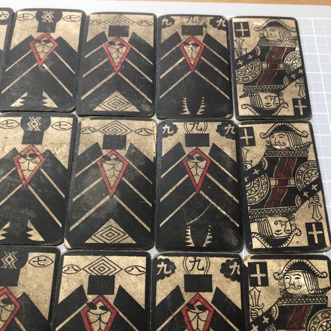 『株札』『花札』レトロ★ビンテージ★アンティーク★《廣島ゲンマル堂本店印》