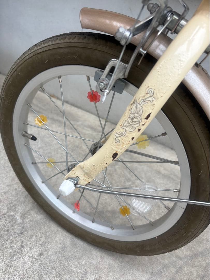 ☆トイザらス　美女と野獣　ベル　自転車☆