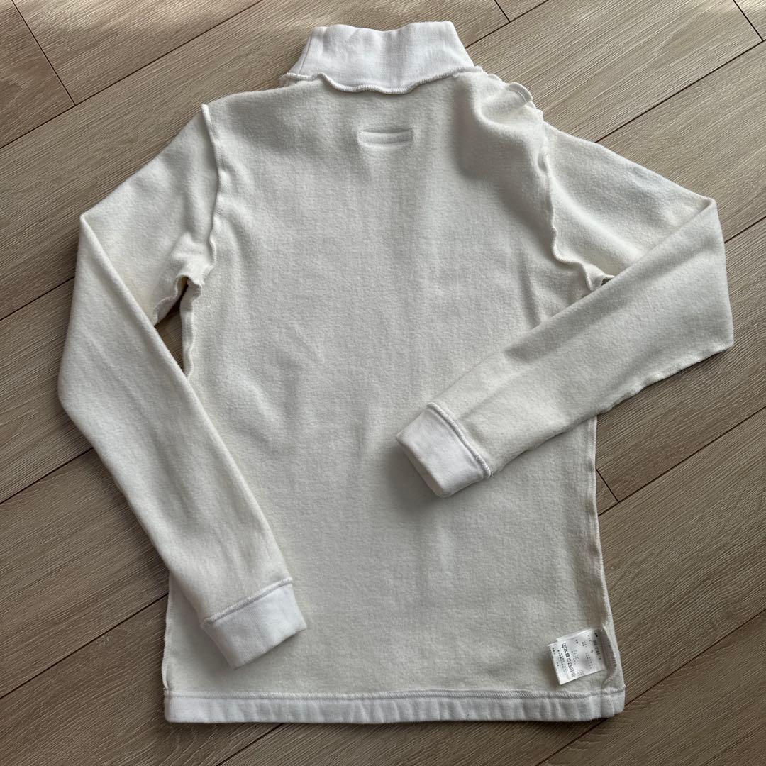 PEARLY GATESパーリーゲイツ高ストレッチ♪裏起毛モックネックカットソー