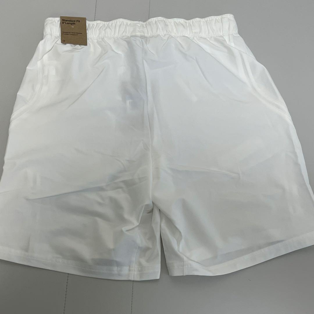 NIKE テニス ショートパンツ 9インチ ホワイト US Mサイズ