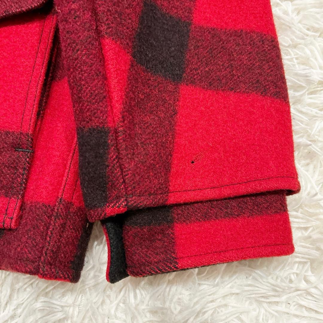 美品　USA製　フィルソン　ダブルマッキーノ　クルーザージャケット　チェック
