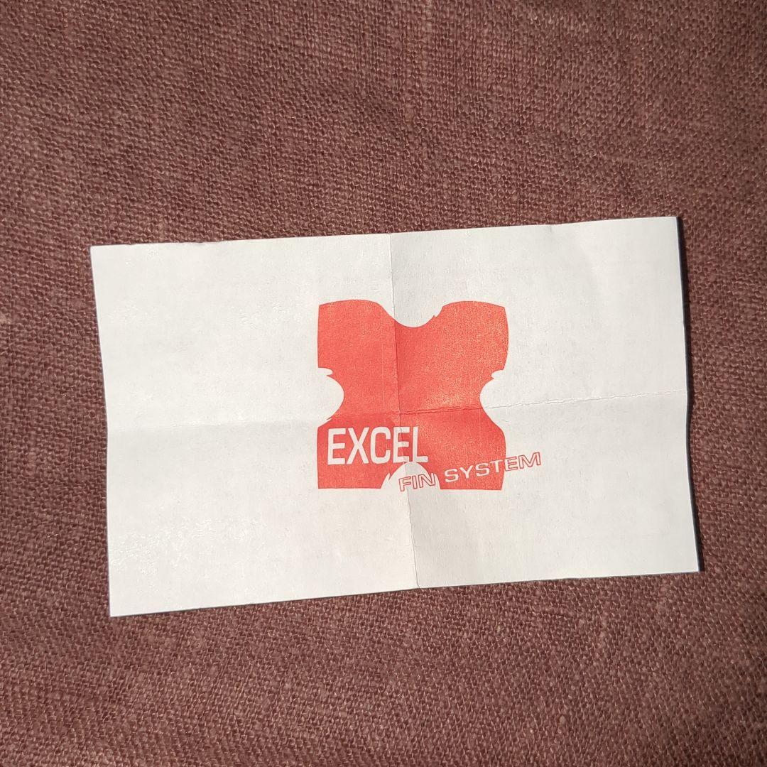 新品未使用エクセル　フィン X-1 EXCEL FIN ＲＥＤ　Ｘ