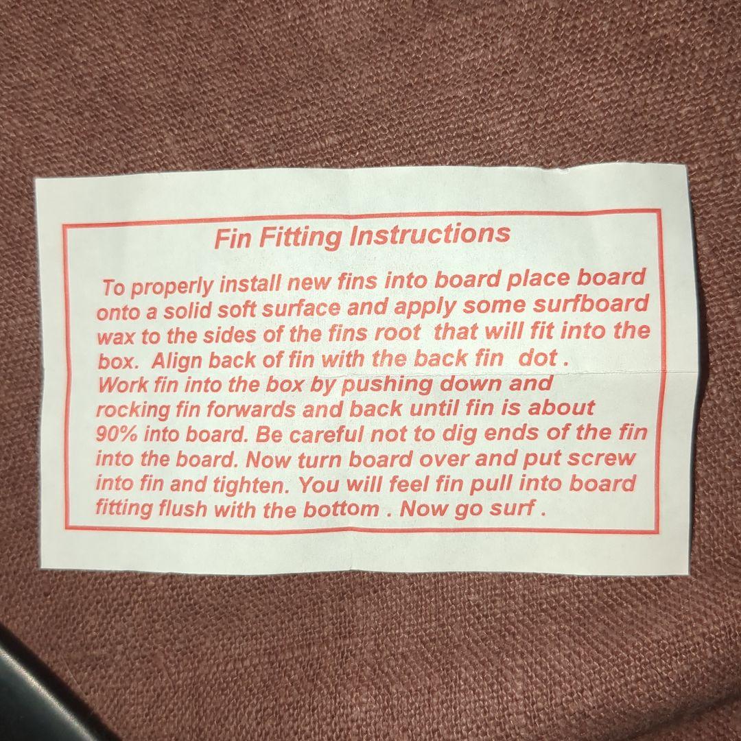 新品未使用エクセル　フィン X-1 EXCEL FIN ＲＥＤ　Ｘ