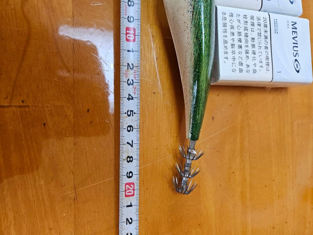 アオリイカ昔ながらの曳きエギ