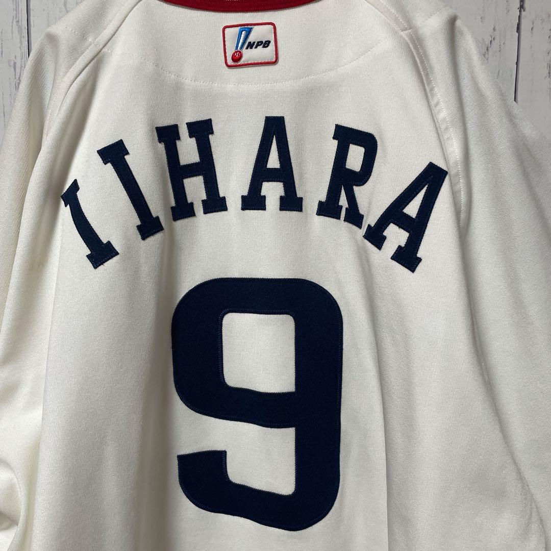 東京ヤクルトスワローズ　デサント製プロコレユニフォーム（飯原選手、背番号9）