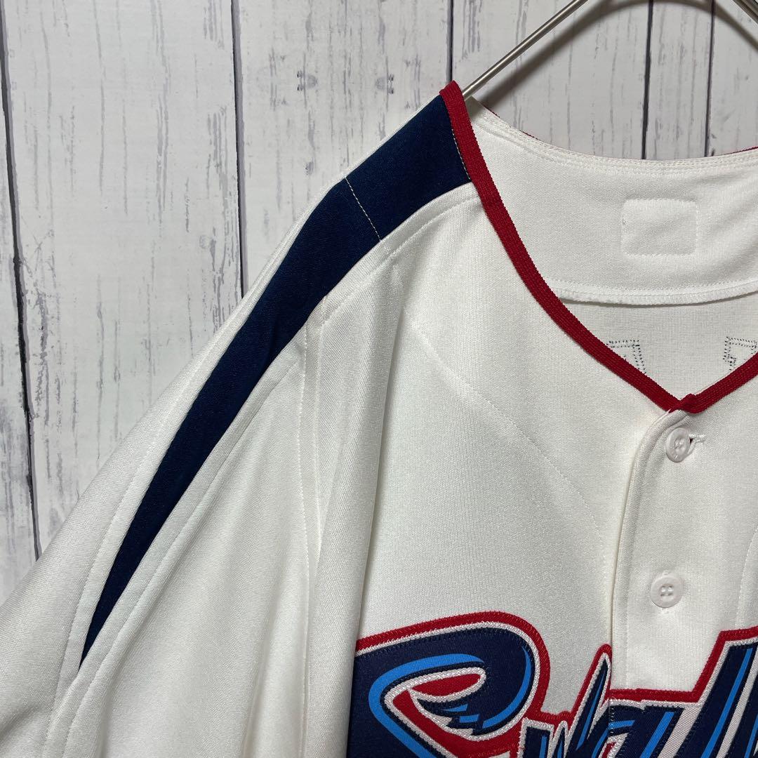 東京ヤクルトスワローズ　デサント製プロコレユニフォーム（飯原選手、背番号9）