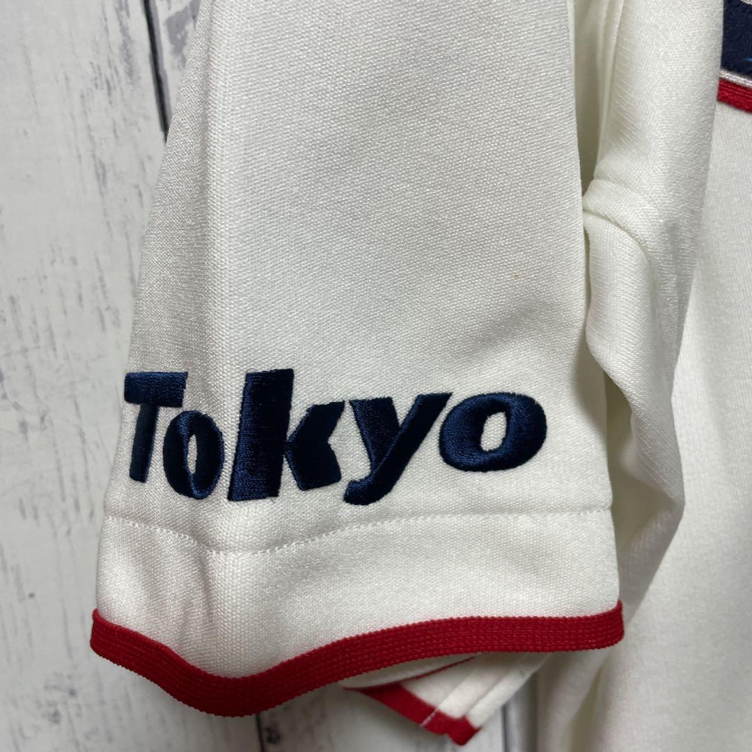 東京ヤクルトスワローズ　デサント製プロコレユニフォーム（飯原選手、背番号9）