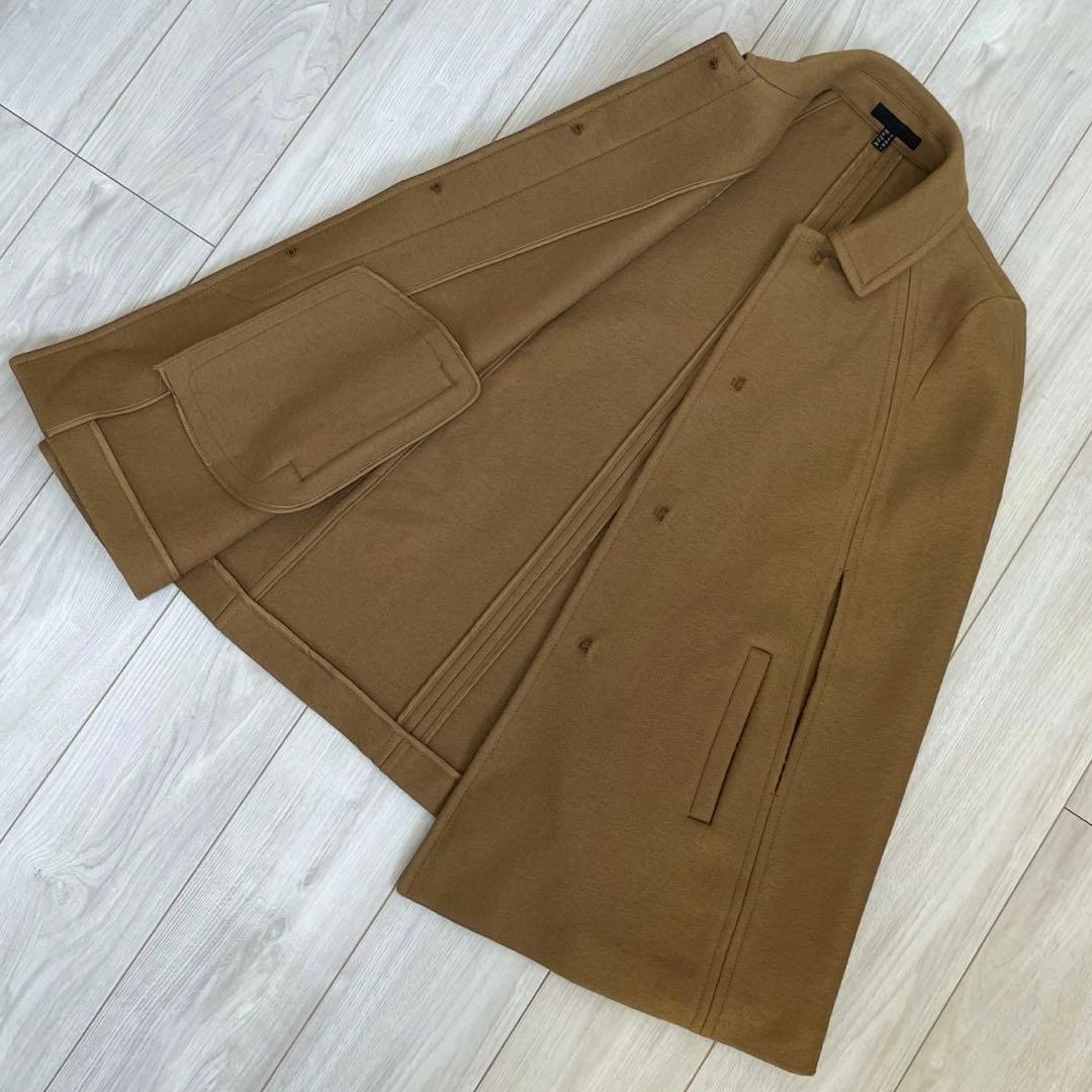 アイシービーiCB ケープコート　ポンチョコート　ウール100% 完売品